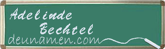 Adelinde Bechtel Visitenkarte